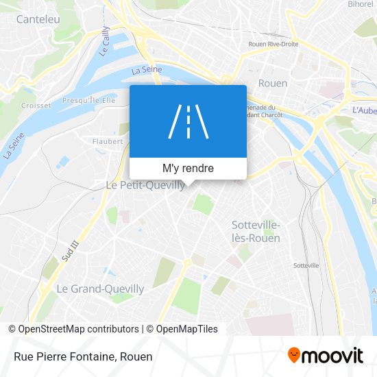 Rue Pierre Fontaine plan