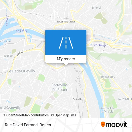 Rue David Ferrand plan