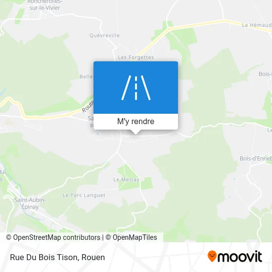 Rue Du Bois Tison plan