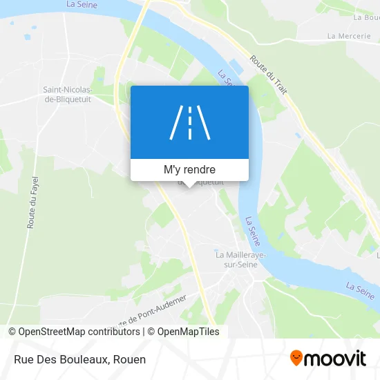 Rue Des Bouleaux plan