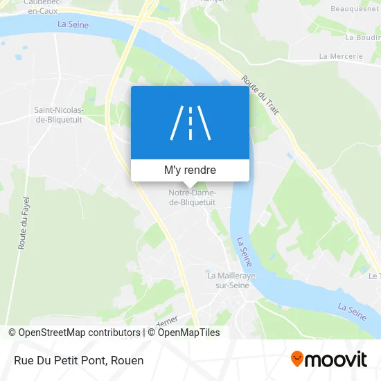 Rue Du Petit Pont plan