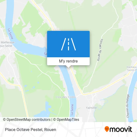 Place Octave Pestel plan