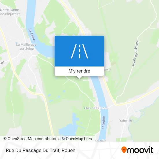 Rue Du Passage Du Trait plan