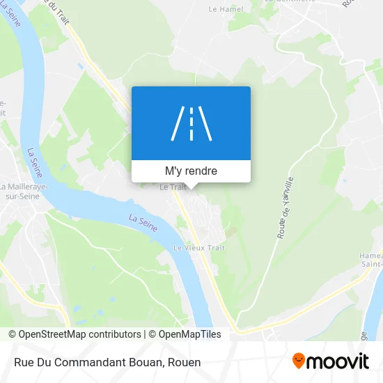 Rue Du Commandant Bouan plan