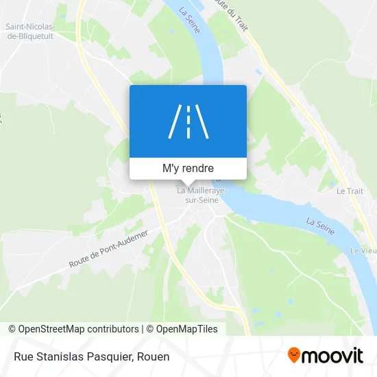 Rue Stanislas Pasquier plan