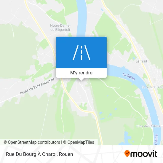 Rue Du Bourg À Charol plan
