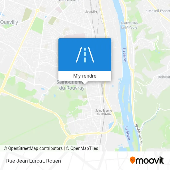 Rue Jean Lurcat plan