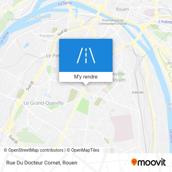 Rue Du Docteur Cornet plan