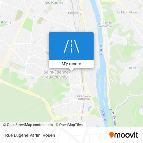 Rue Eugène Varlin plan