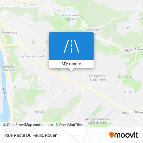 Rue Raoul Du Faulx plan