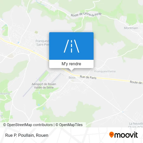 Rue P. Poullain plan