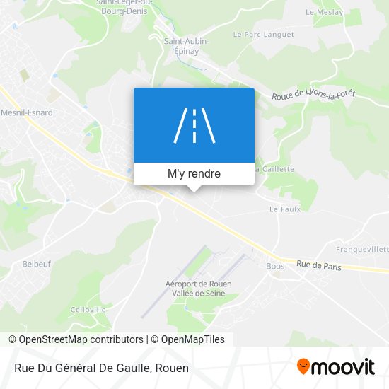 Rue Du Général De Gaulle plan