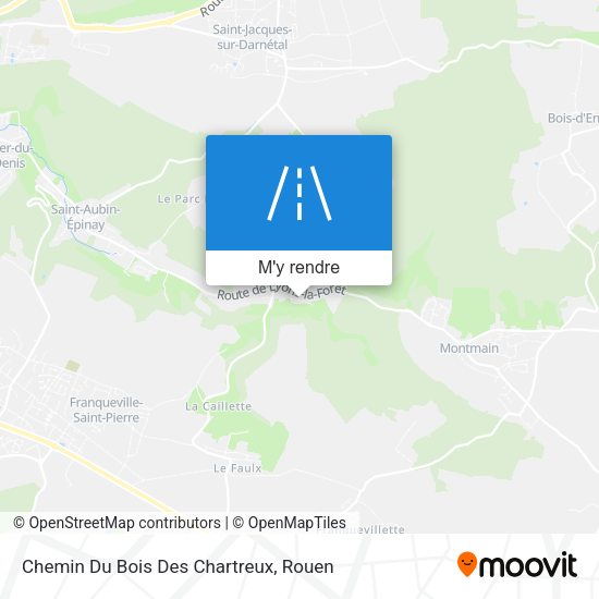 Chemin Du Bois Des Chartreux plan