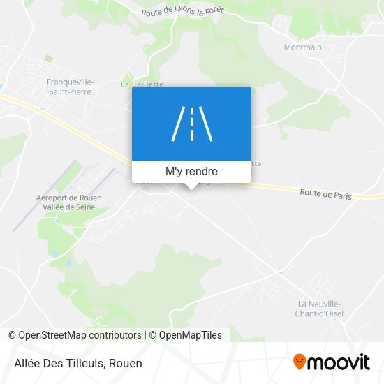 Allée Des Tilleuls plan