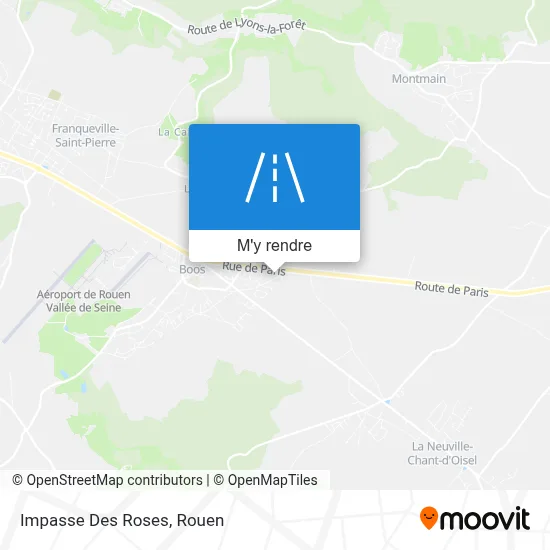 Impasse Des Roses plan