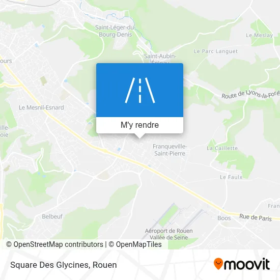 Square Des Glycines plan