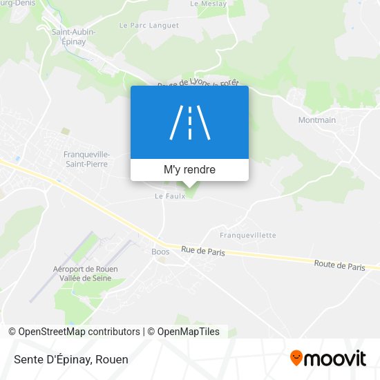 Sente D'Épinay plan