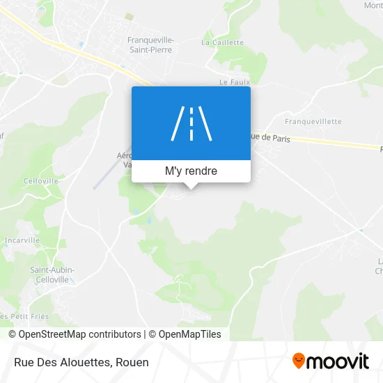 Rue Des Alouettes plan