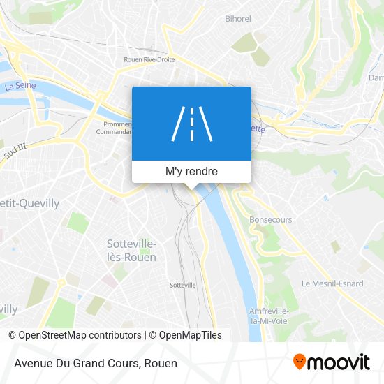 Avenue Du Grand Cours plan