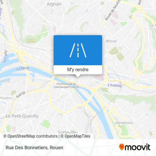Rue Des Bonnetiers plan