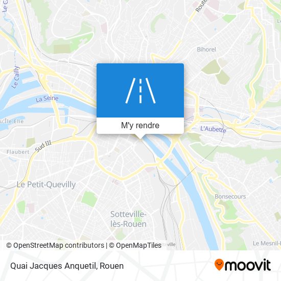 Quai Jacques Anquetil plan