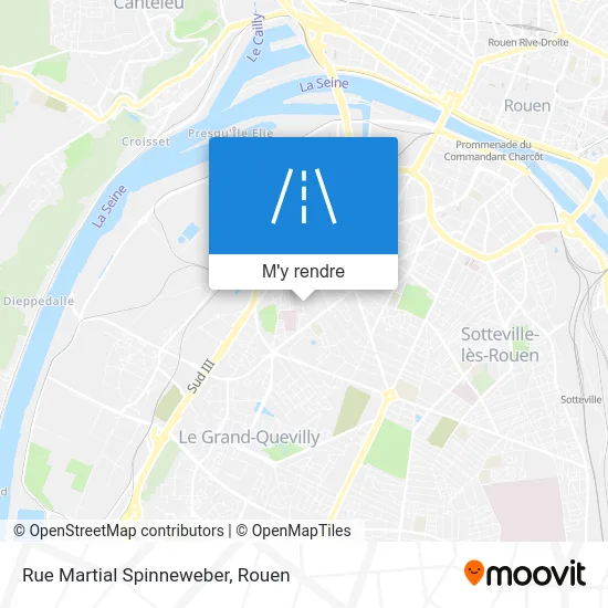 Rue Martial Spinneweber plan