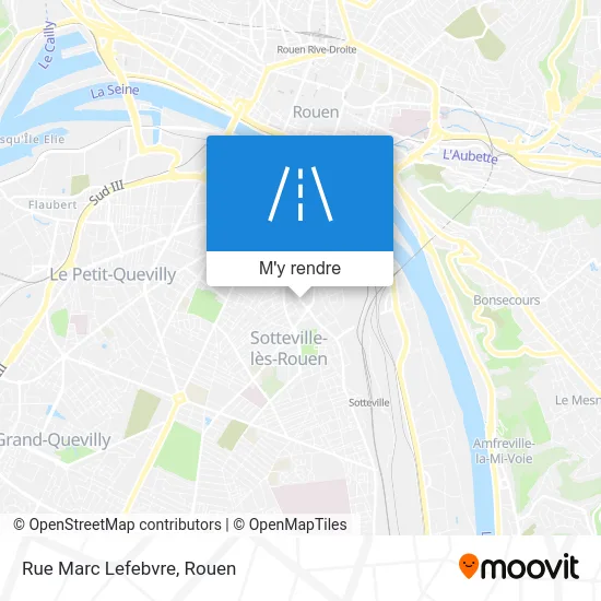 Rue Marc Lefebvre plan