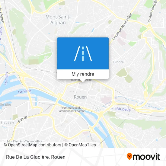 Rue De La Glacière plan