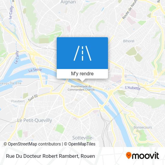 Rue Du Docteur Robert Rambert plan