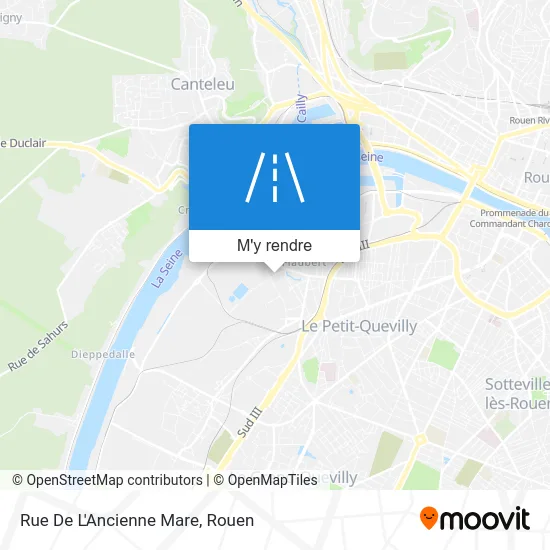 Rue De L'Ancienne Mare plan