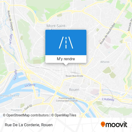 Rue De La Corderie plan