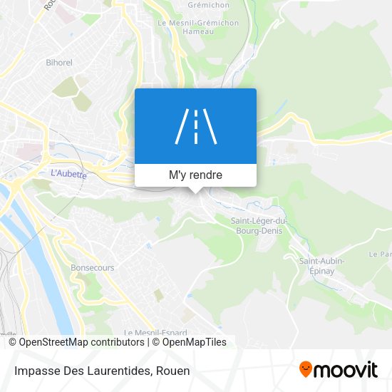 Impasse Des Laurentides plan