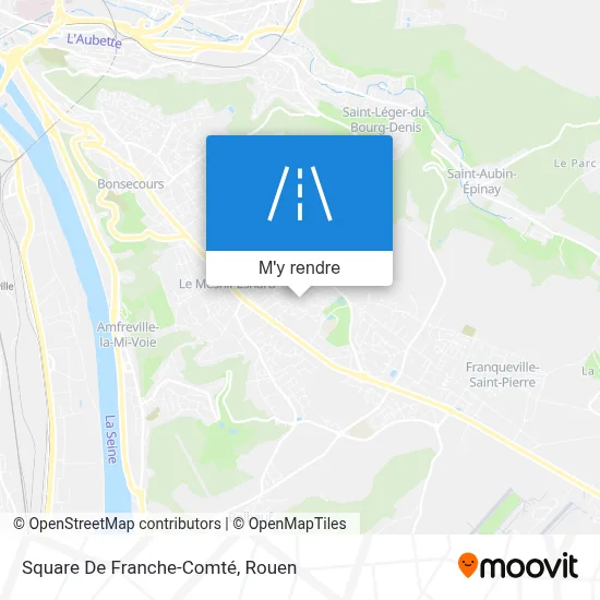 Square De Franche-Comté plan