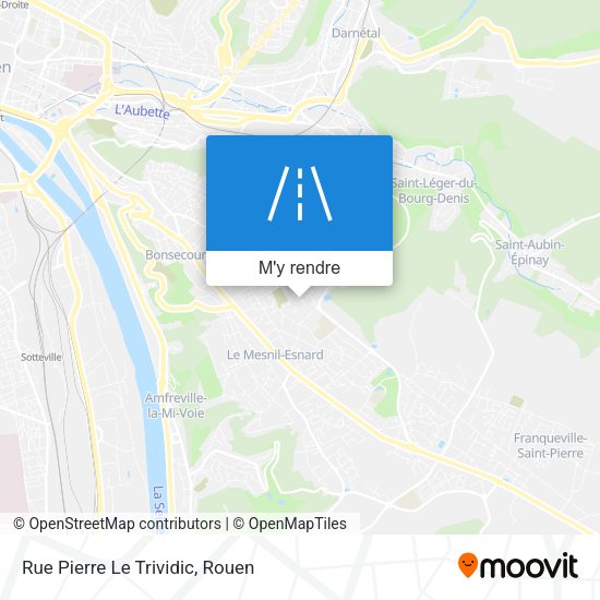 Rue Pierre Le Trividic plan