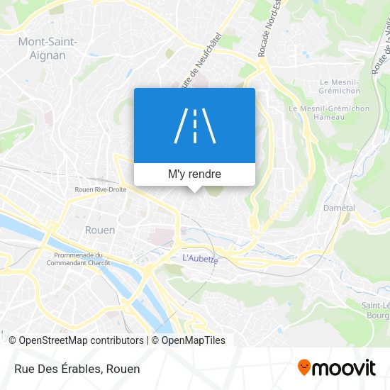 Rue Des Érables plan