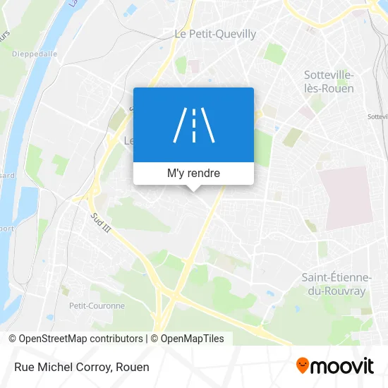 Rue Michel Corroy plan