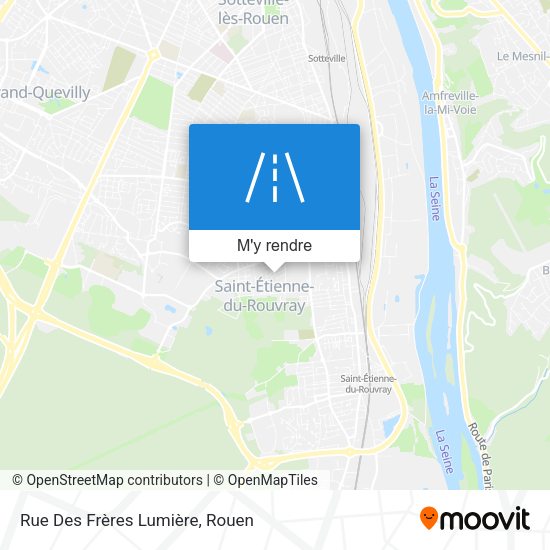 Rue Des Frères Lumière plan