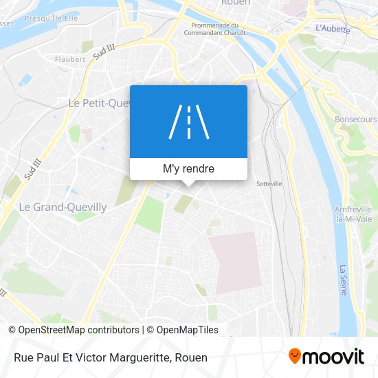Rue Paul Et Victor Margueritte plan
