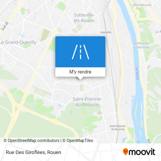 Rue Des Giroflées plan