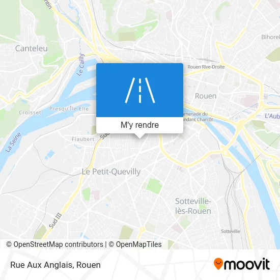 Rue Aux Anglais plan