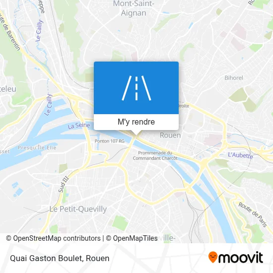 Quai Gaston Boulet plan