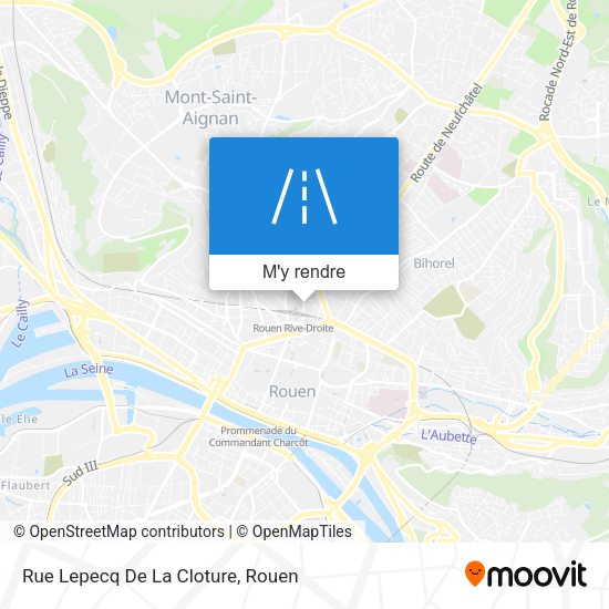 Rue Lepecq De La Cloture plan