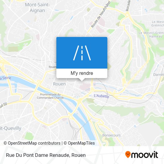 Rue Du Pont Dame Renaude plan