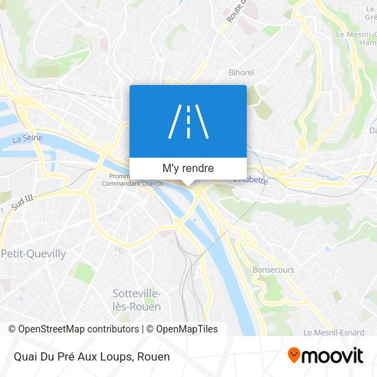 Quai Du Pré Aux Loups plan