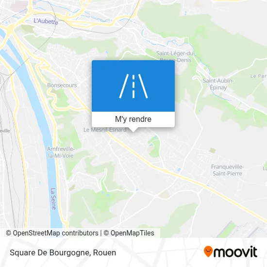 Square De Bourgogne plan