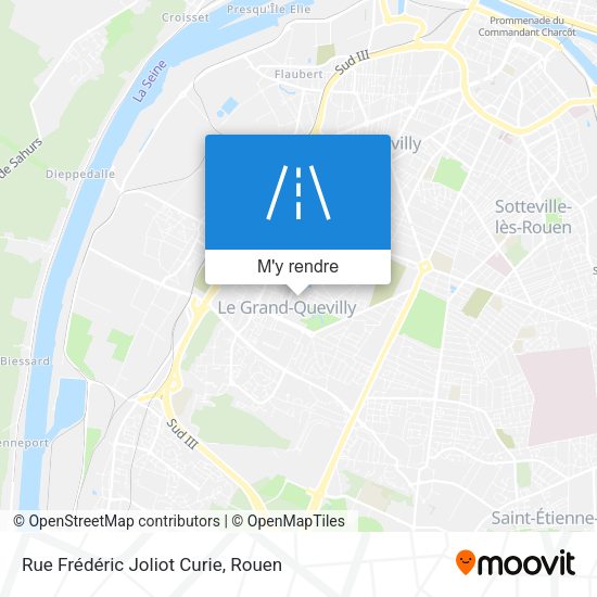 Rue Frédéric Joliot Curie plan