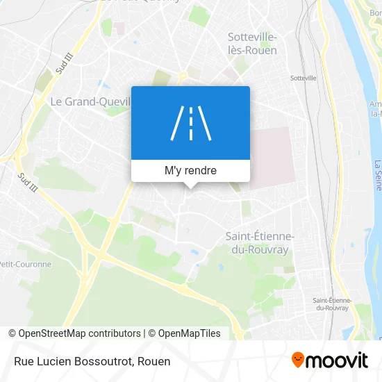 Rue Lucien Bossoutrot plan