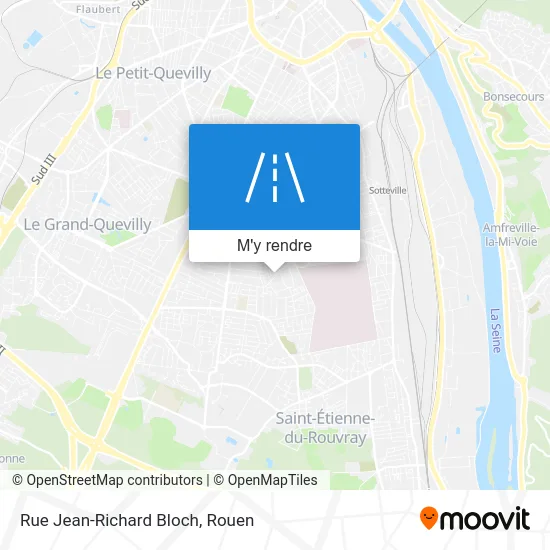 Rue Jean-Richard Bloch plan