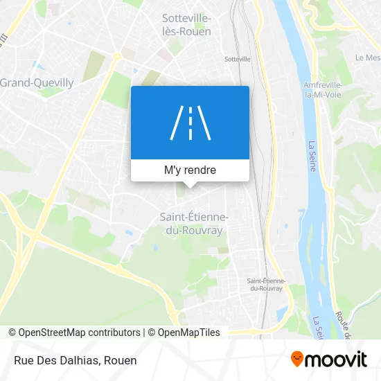 Rue Des Dalhias plan