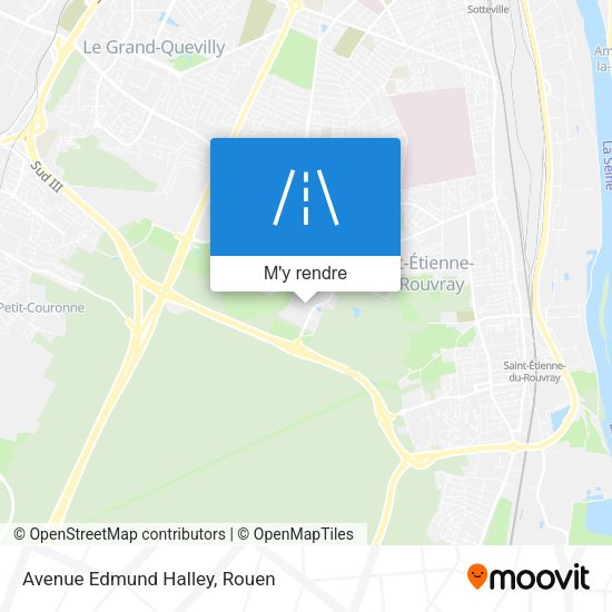 Avenue Edmund Halley plan